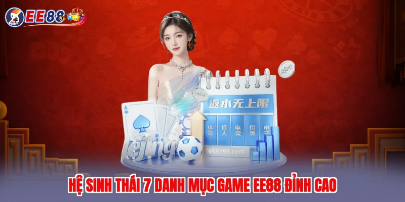 Hệ sinh thái 7 danh mục game EE88 đỉnh cao